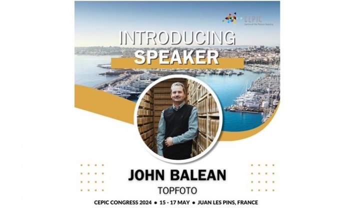 John Balean (TopFoto) speaker at CEPIC Congress 2024