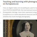 Teaching and learning with photographic heritage on Europeana.eu – a new blogpost on Europeana Pro