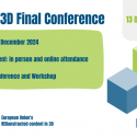 EUreka3D Final Conference: registrations are now open