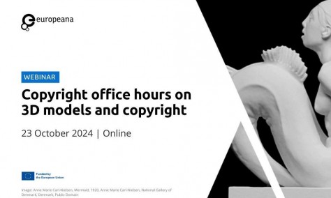 Europeana’s Copyright Office Hours on 3D models and copyright