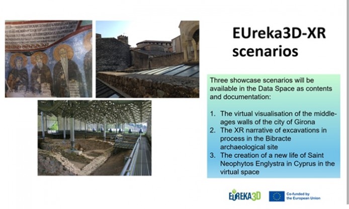 EUreka3D-XR: a new project to research XR scenarios in cultural heritage