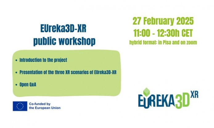 EUreka3D-XR: XR Applications for Cultural Heritage